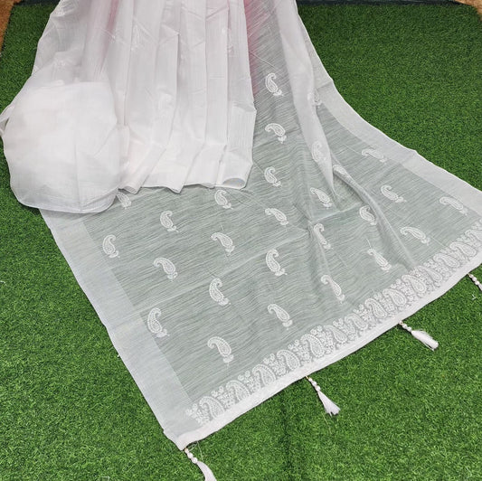 Khaddi Cotton Resham Work