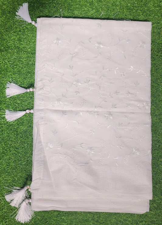 Khaddi Cotton Resham Work