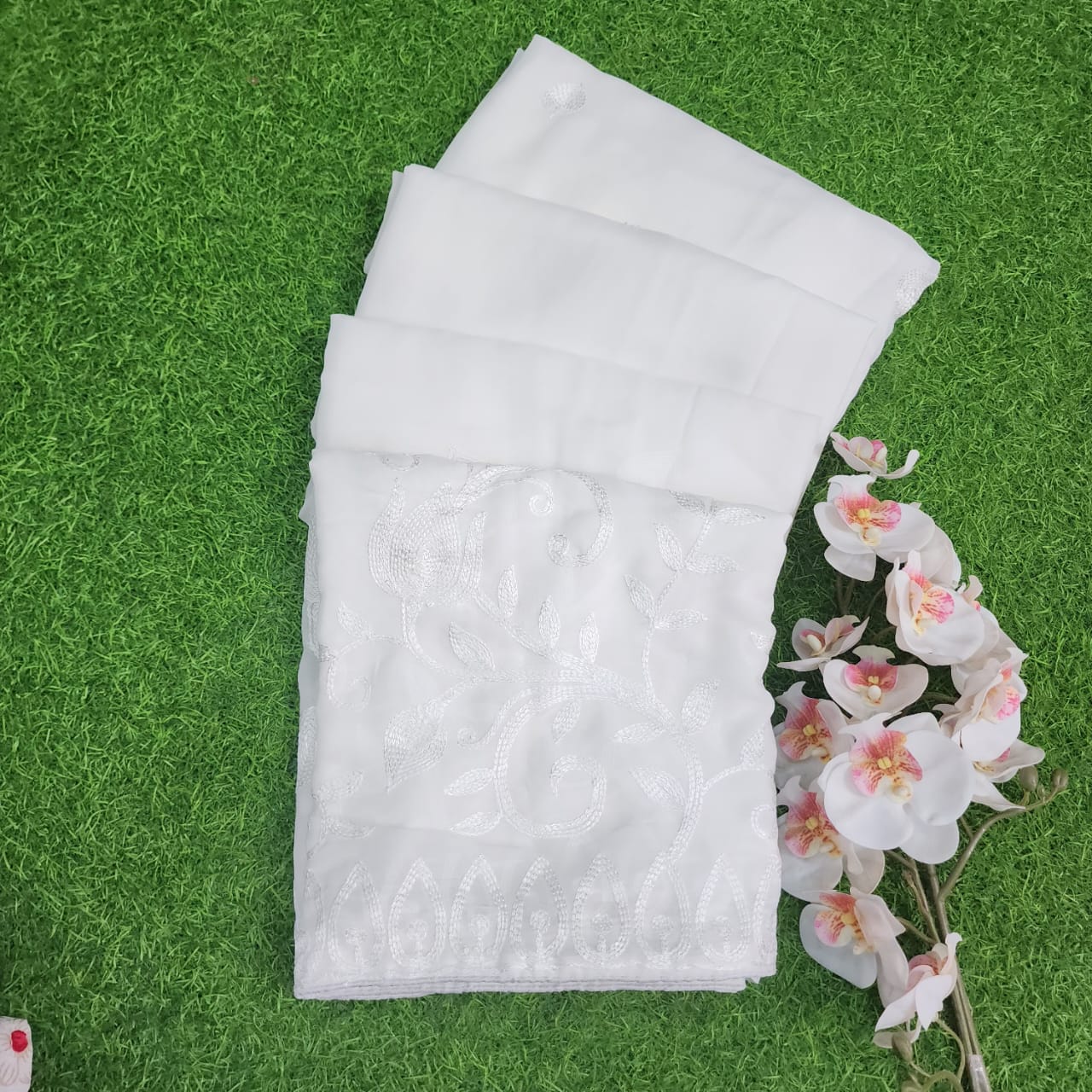 Laser Body Resham Work Ranning Blouse