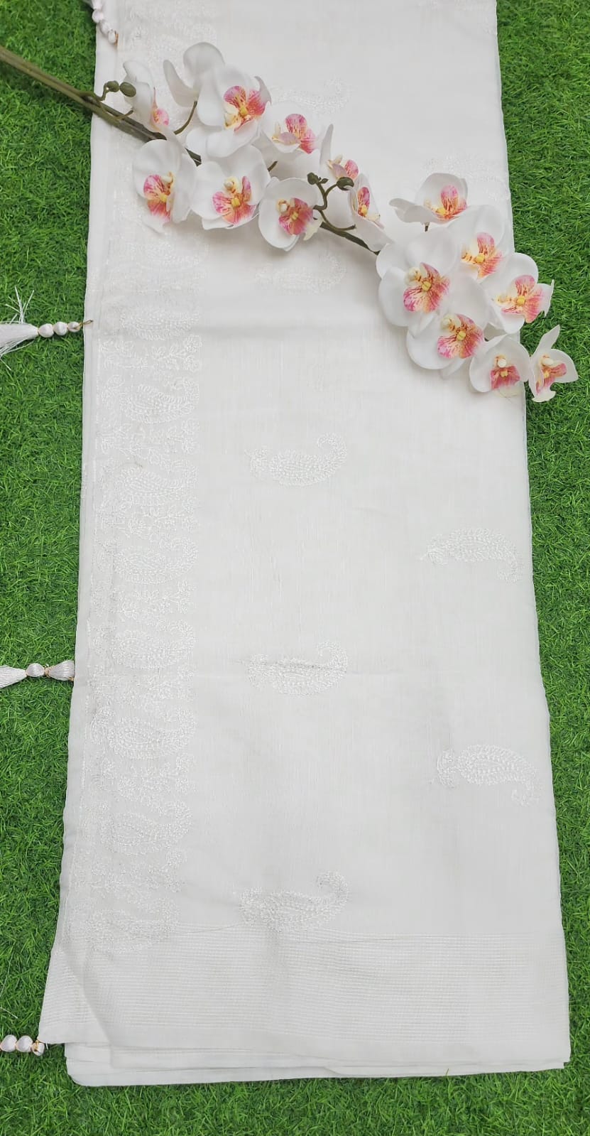 Khaddi Cotton Resham Work